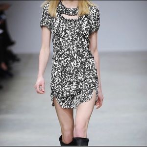 Isabel Marant Quilame Leopard Runway Dress